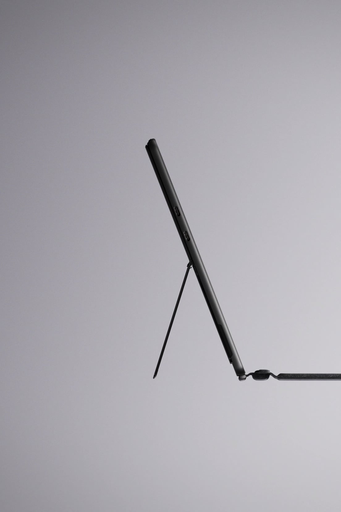 Hinge Mobile Black poster