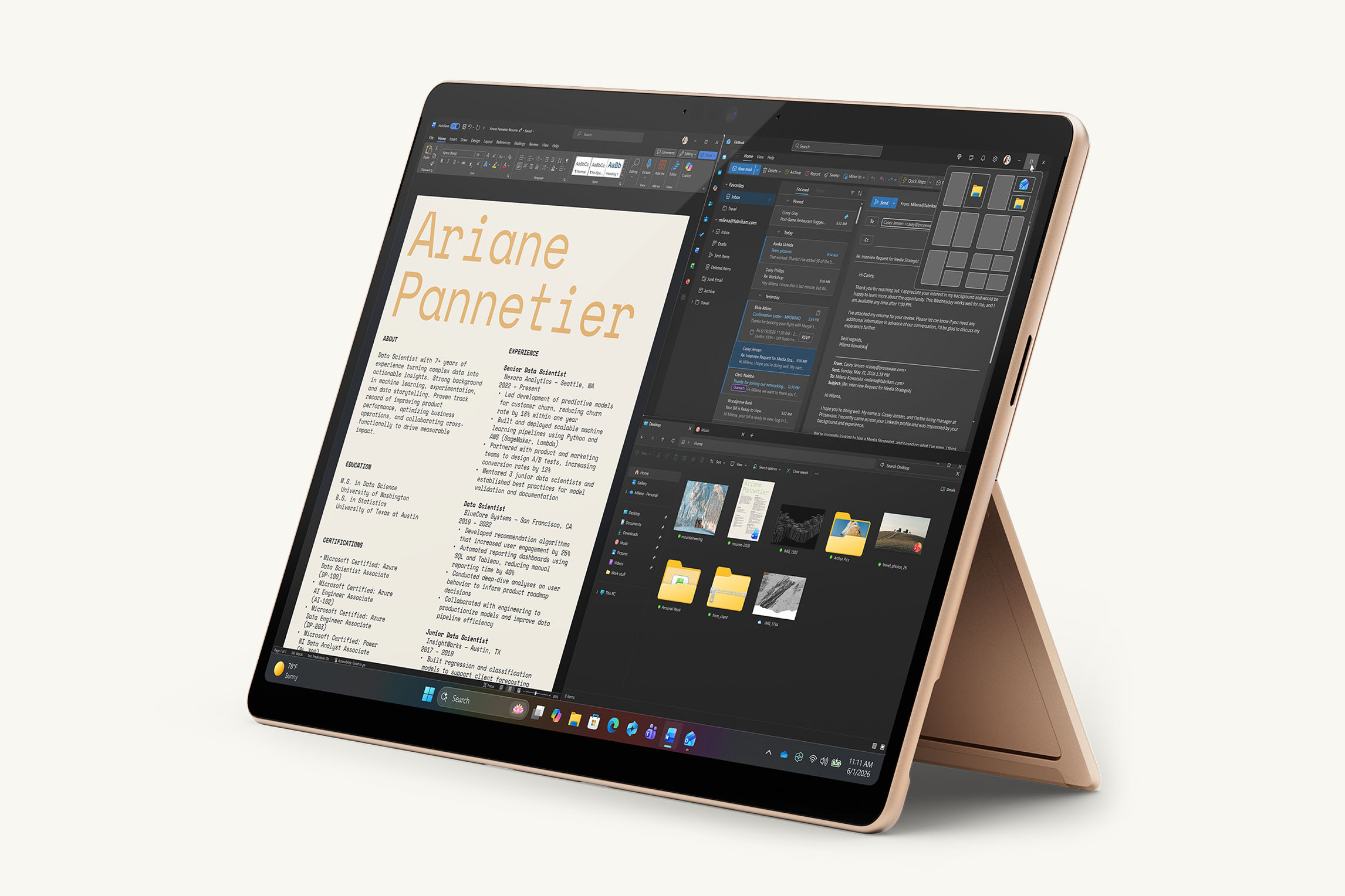 Surface Pro 12th Edition (12-inch, 13-inch) 2-in-1 laptop tablet