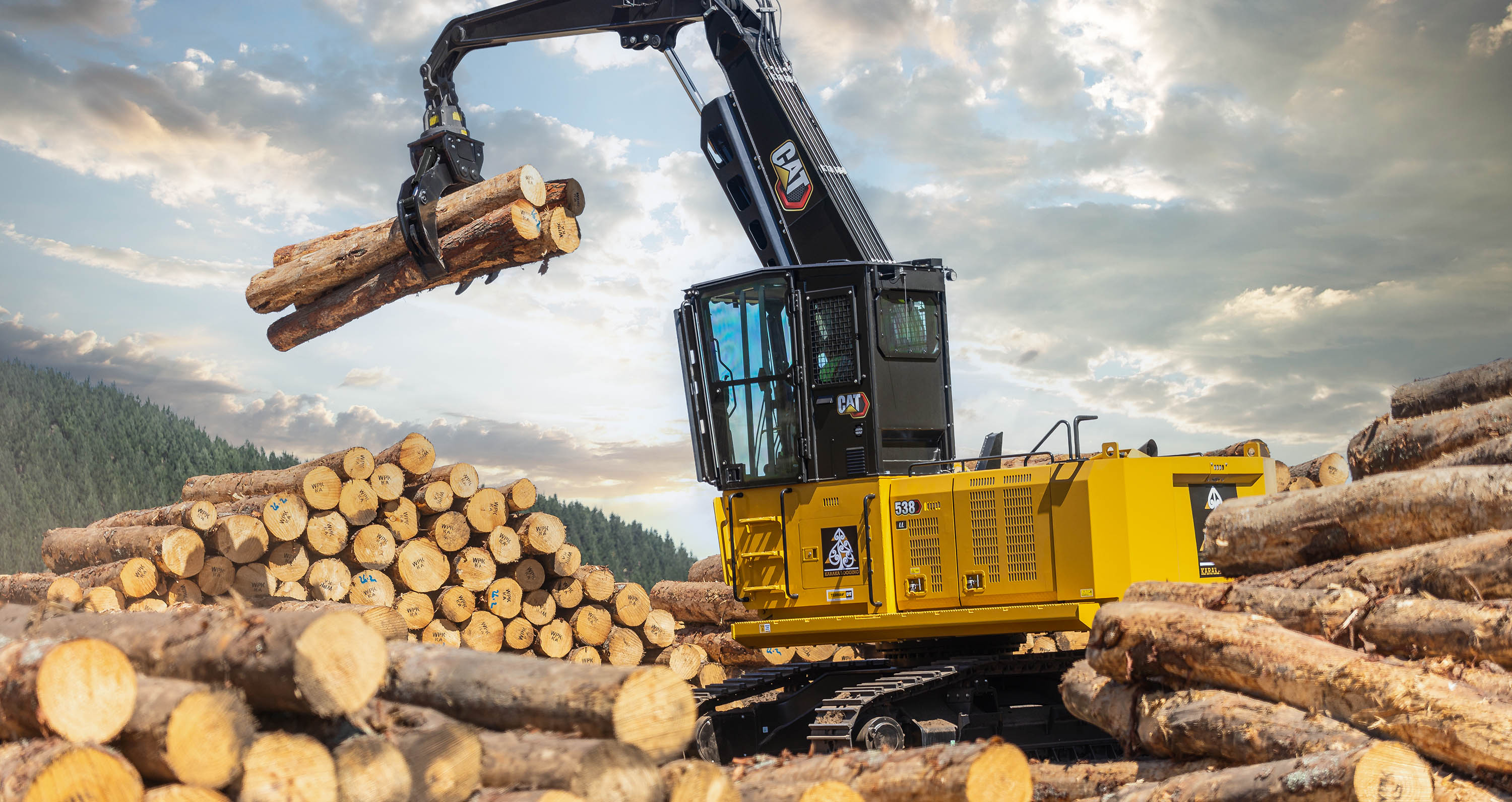 Cat 538 Forest Machine