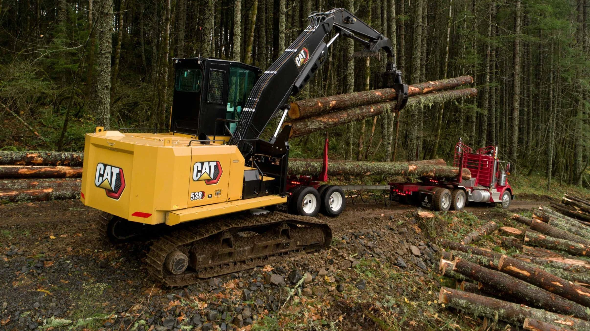 Cat 538 Forest Machine