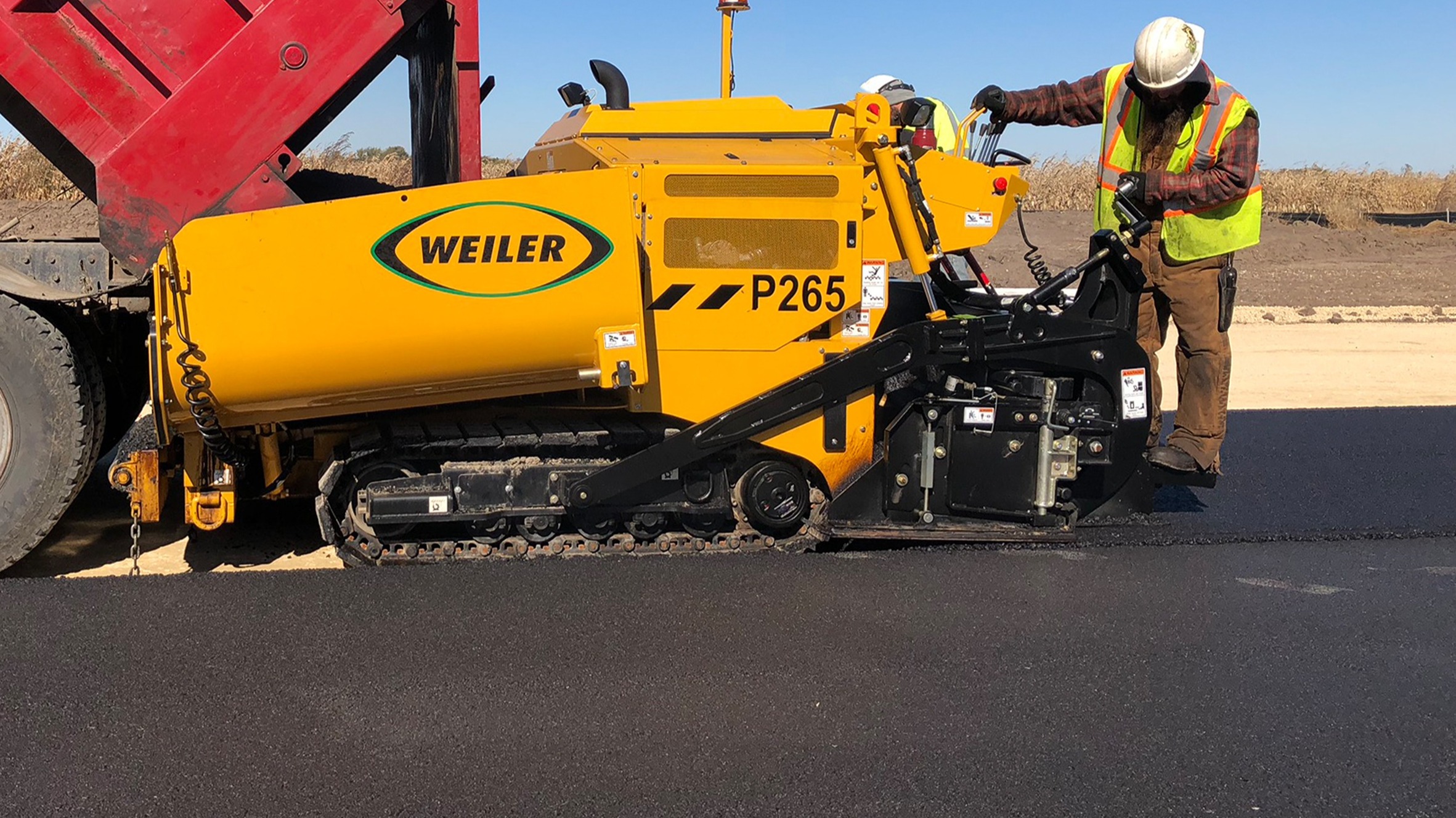 Weiler Asphalt Paver P265