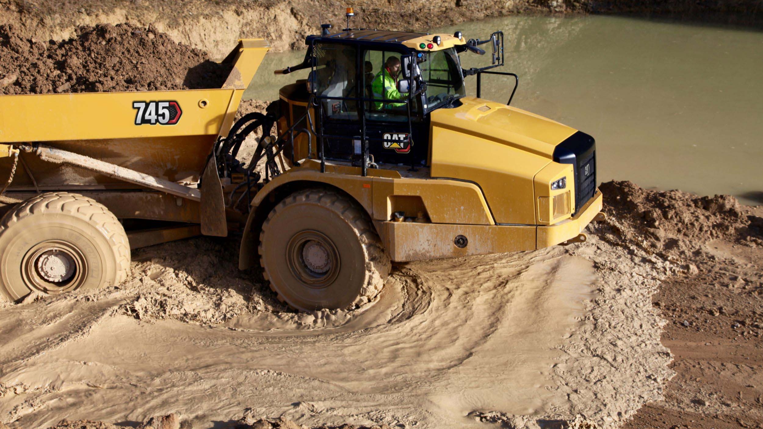 Cat 745 Articulated Truck