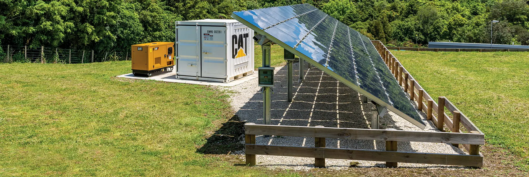 Hybrid Power Solar Grid Panels