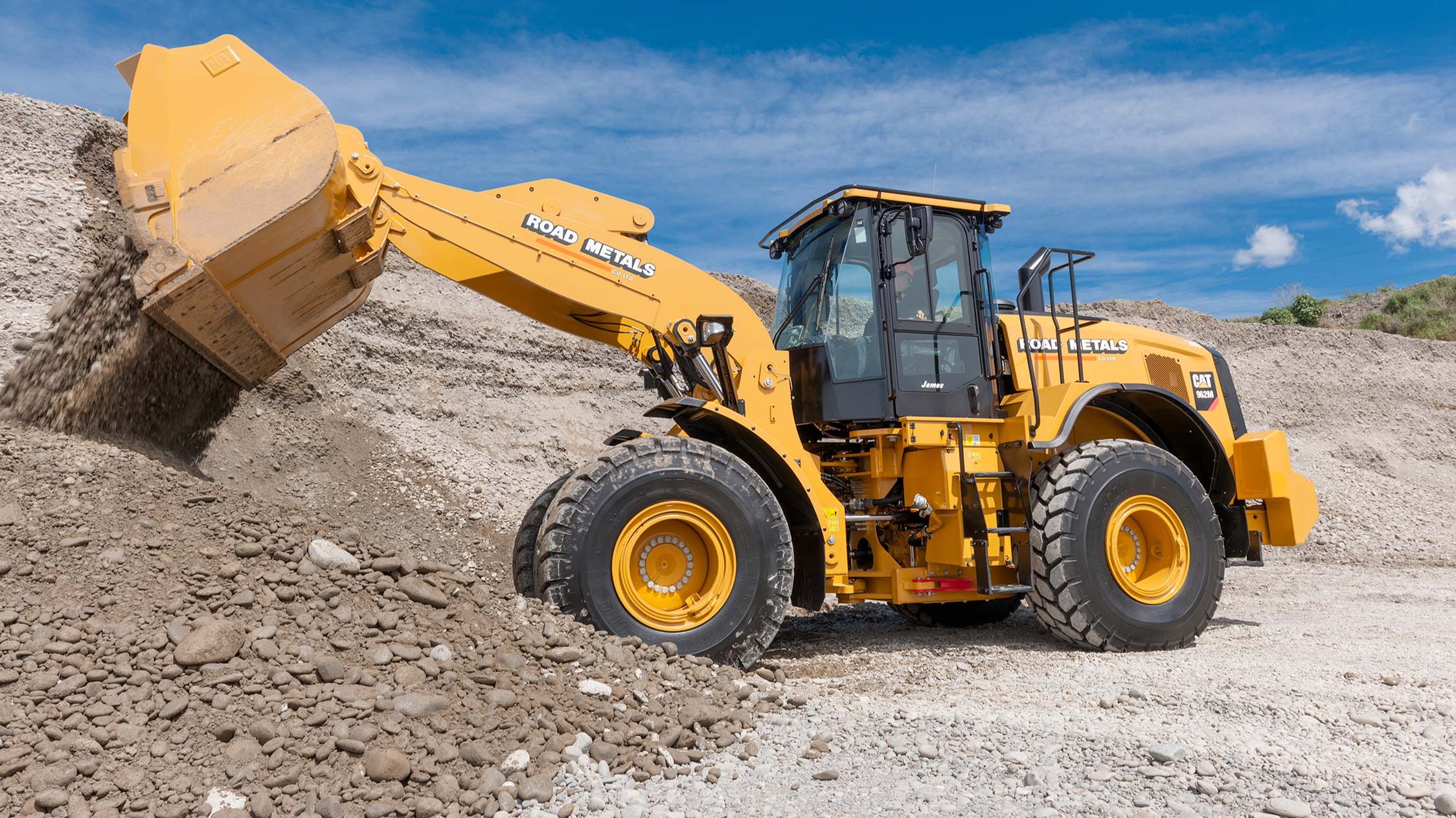 Road Metals Co Cat 962M Wheel Loader