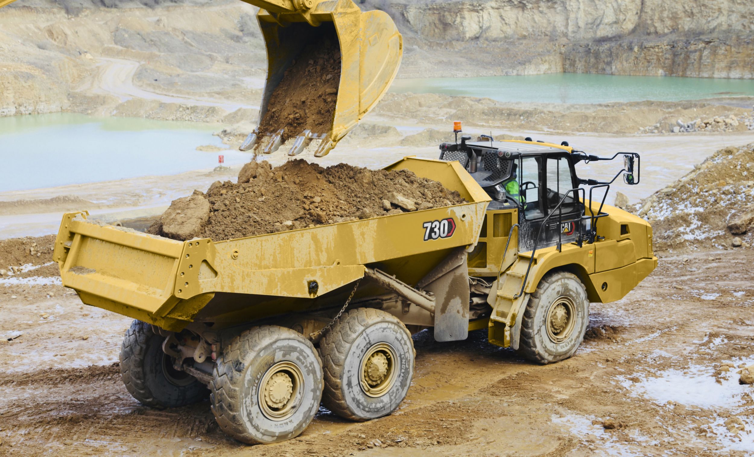 Cat 730 Articulated Truck