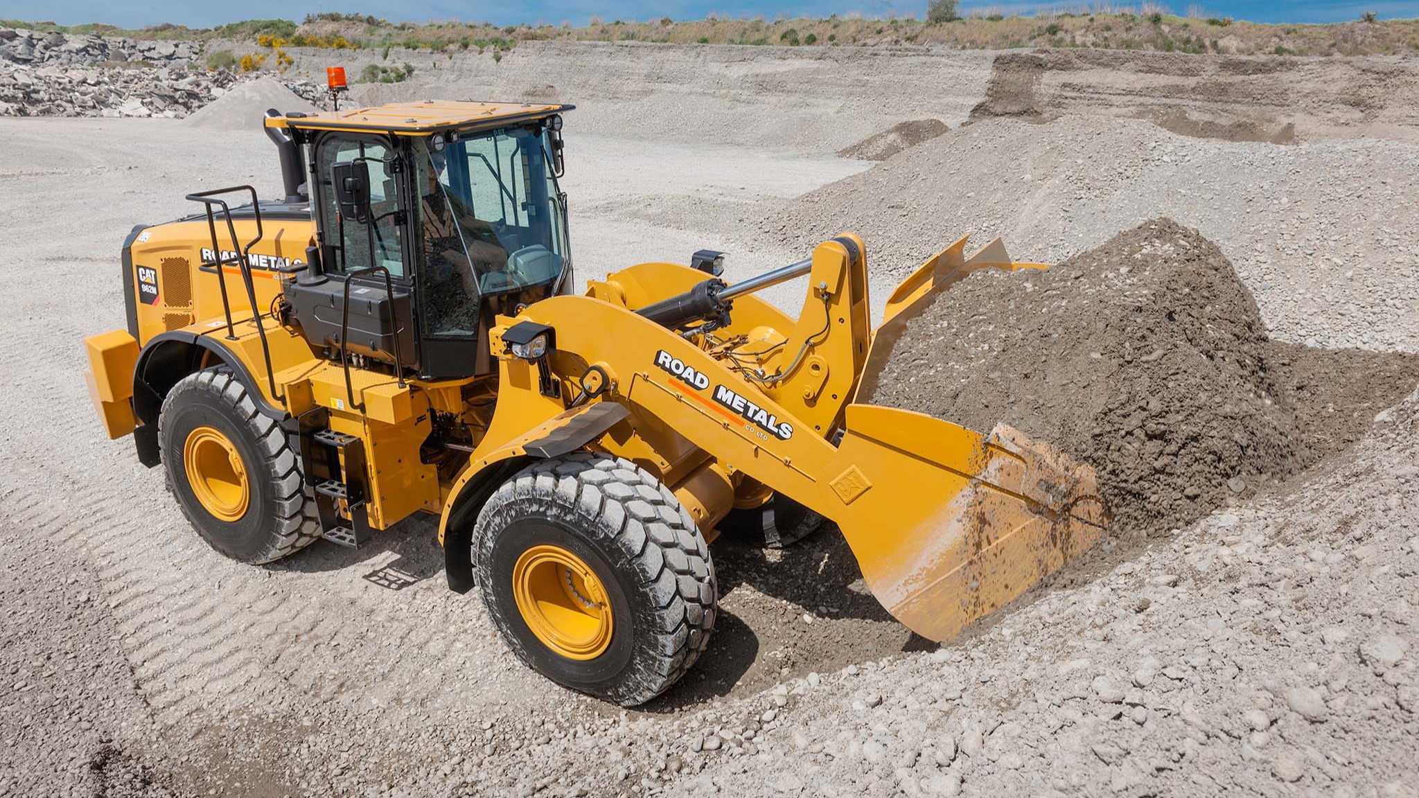 Road Metals Co Ltd Cat 962M Wheel Loader