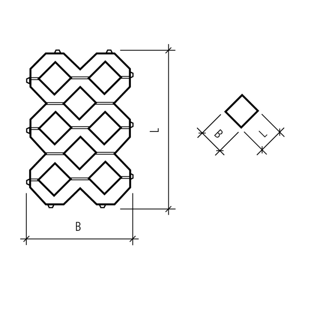 Grison Rasengittersteine Creabeton Baustoff Ag
