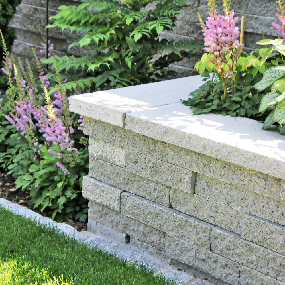 Splittwall Mauersystem Creabeton Baustoff Ag