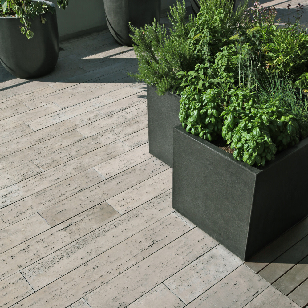 ANTIKA Gehwegplatten mit Travertinstruktur | CREABETON BAUSTOFF AG