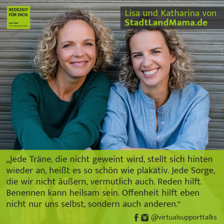 Lisa und Katharina von Stadt.Land.Mama