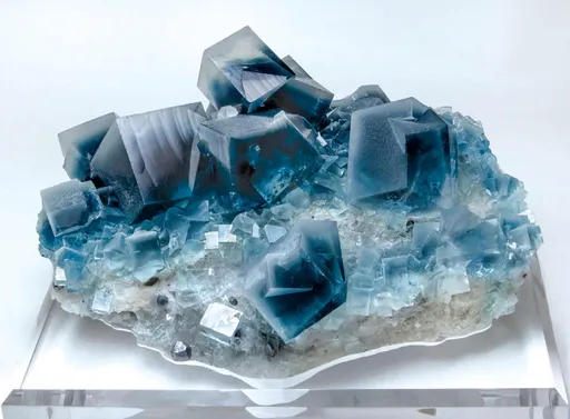 Beihilfe Mine, Germany - Blue Fluorite