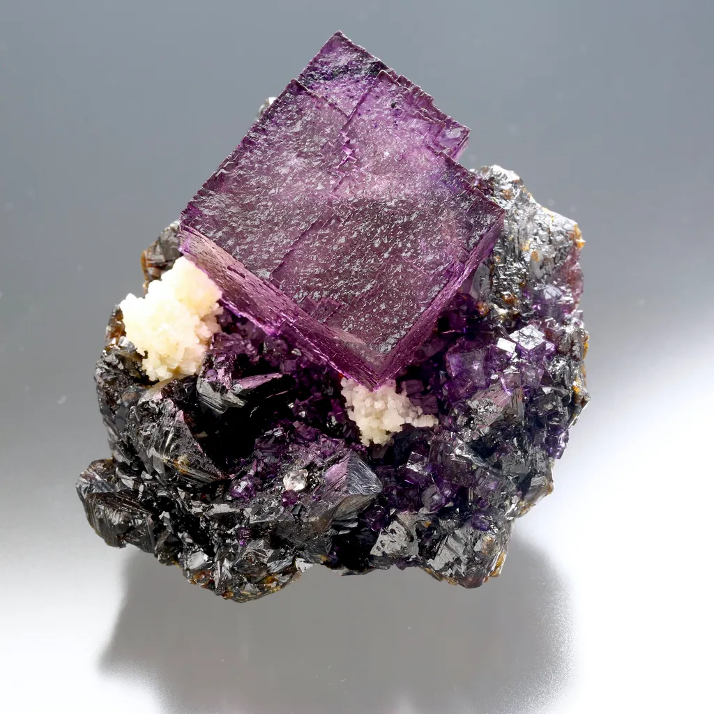 Elmwood Mine, Tennessee, USA - Fluorite, Sphalerite, Barite