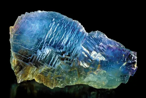 Weisseck area, Austria - Rainbow Fluorite (with some serious blue in it!)