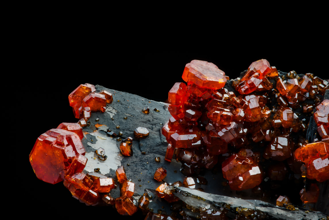 Fiery Lustrous Vanadinite