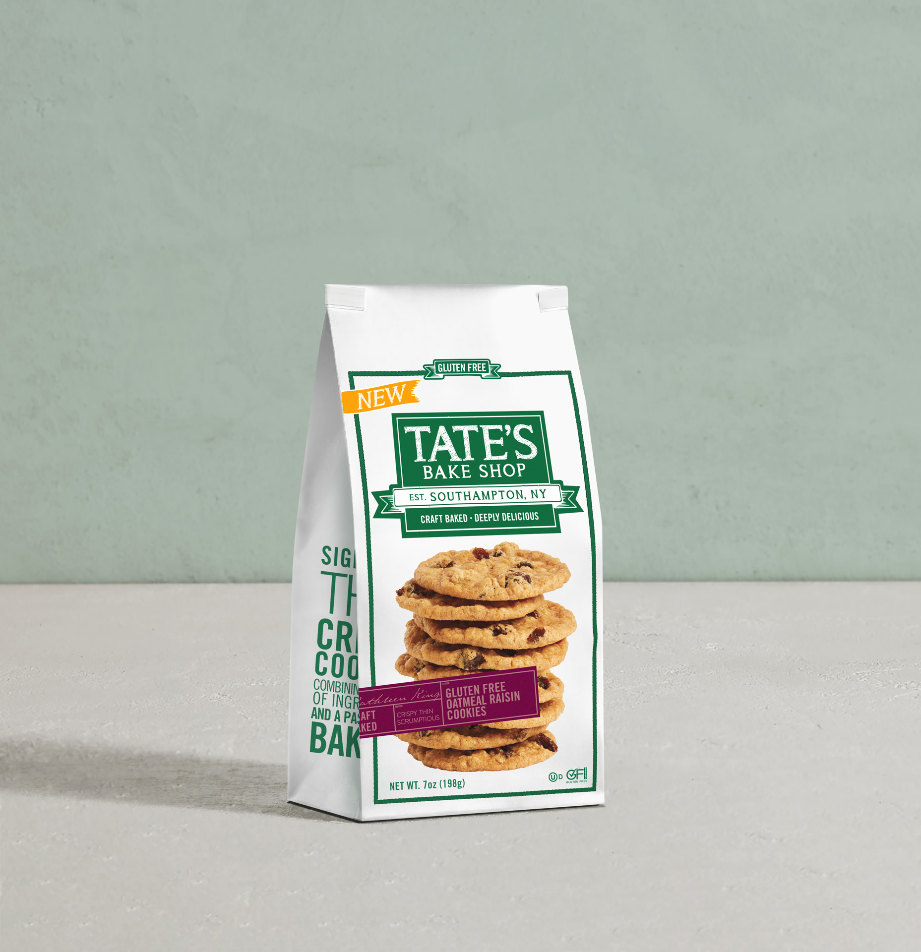 Gluten Free Oatmeal Raisin Cookies