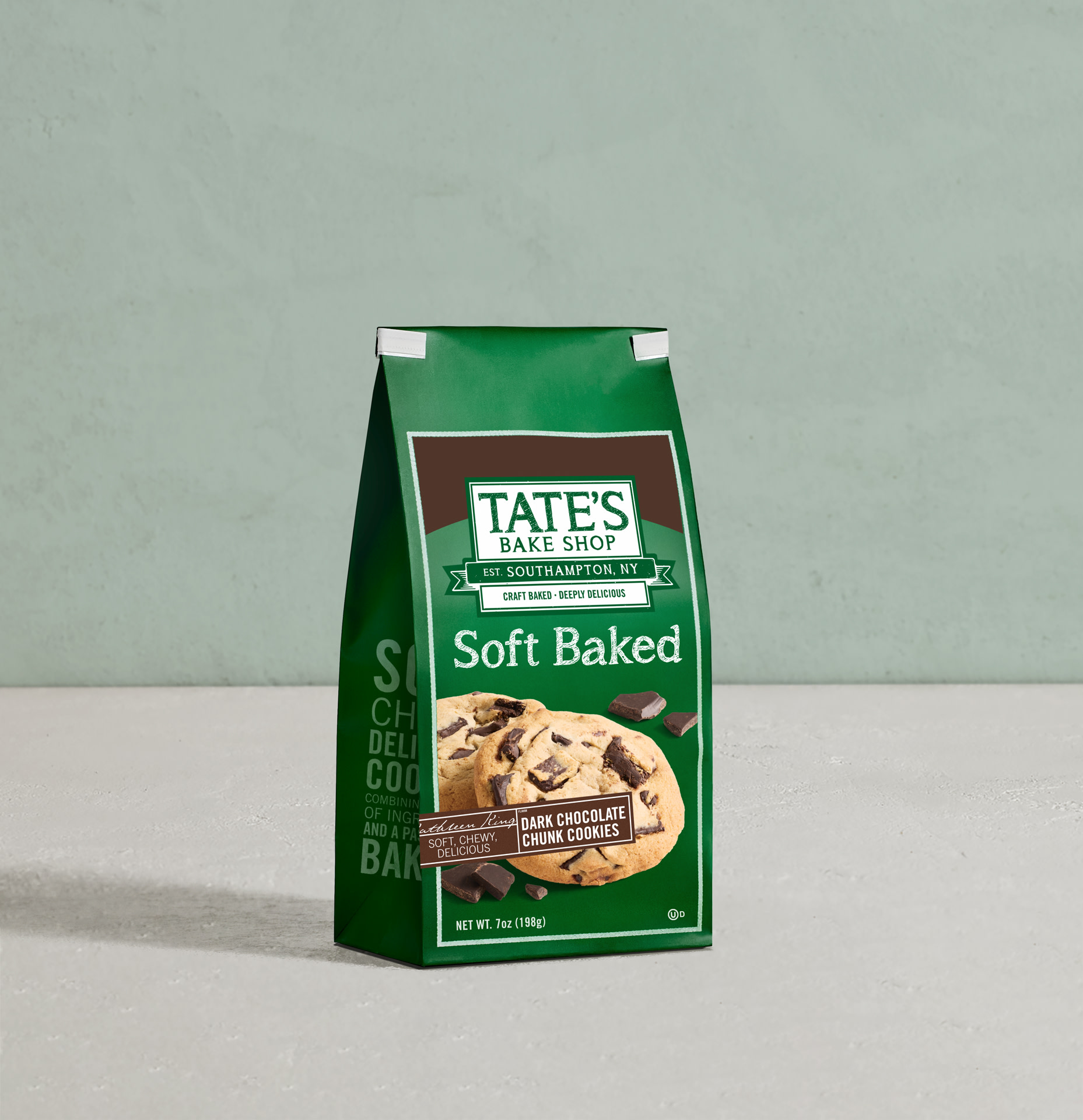Soft Baked Dark Chocolate Chip Cookies