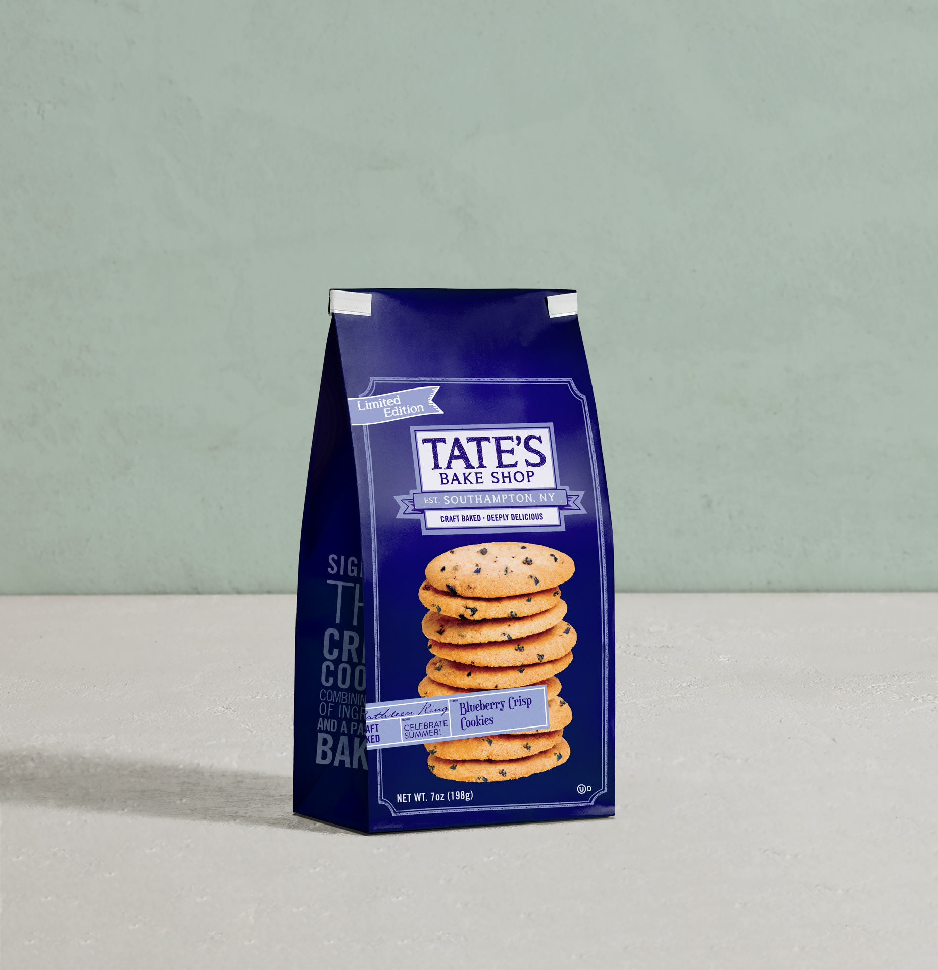 Blueberry Crisp Cookies