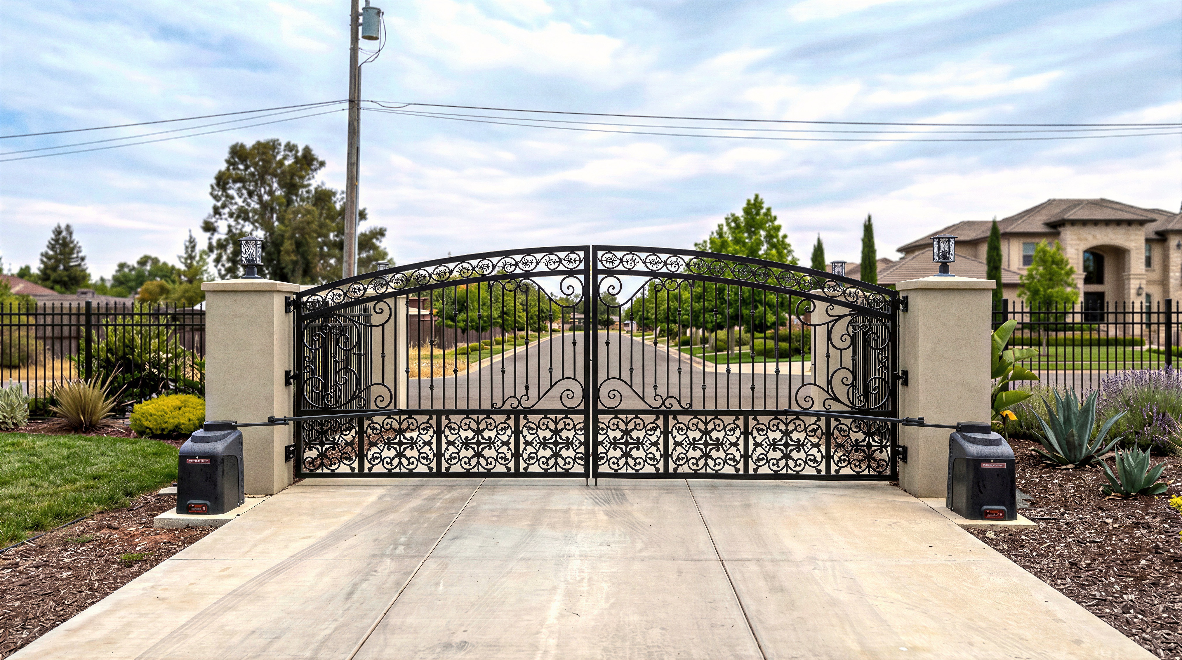 Timeless **Wrought Iron** Crafted for *Sacramento* Estates