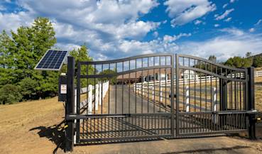 Solar-Powered Gate Access — Built for California Sun