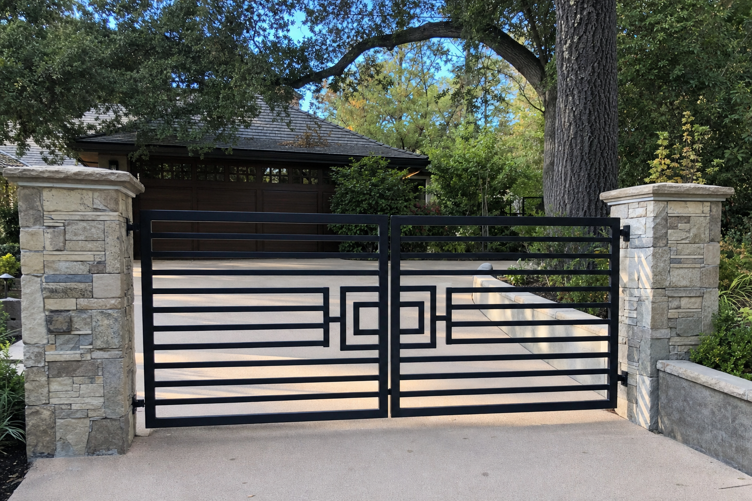 Custom Driveway Gates in Carmichael