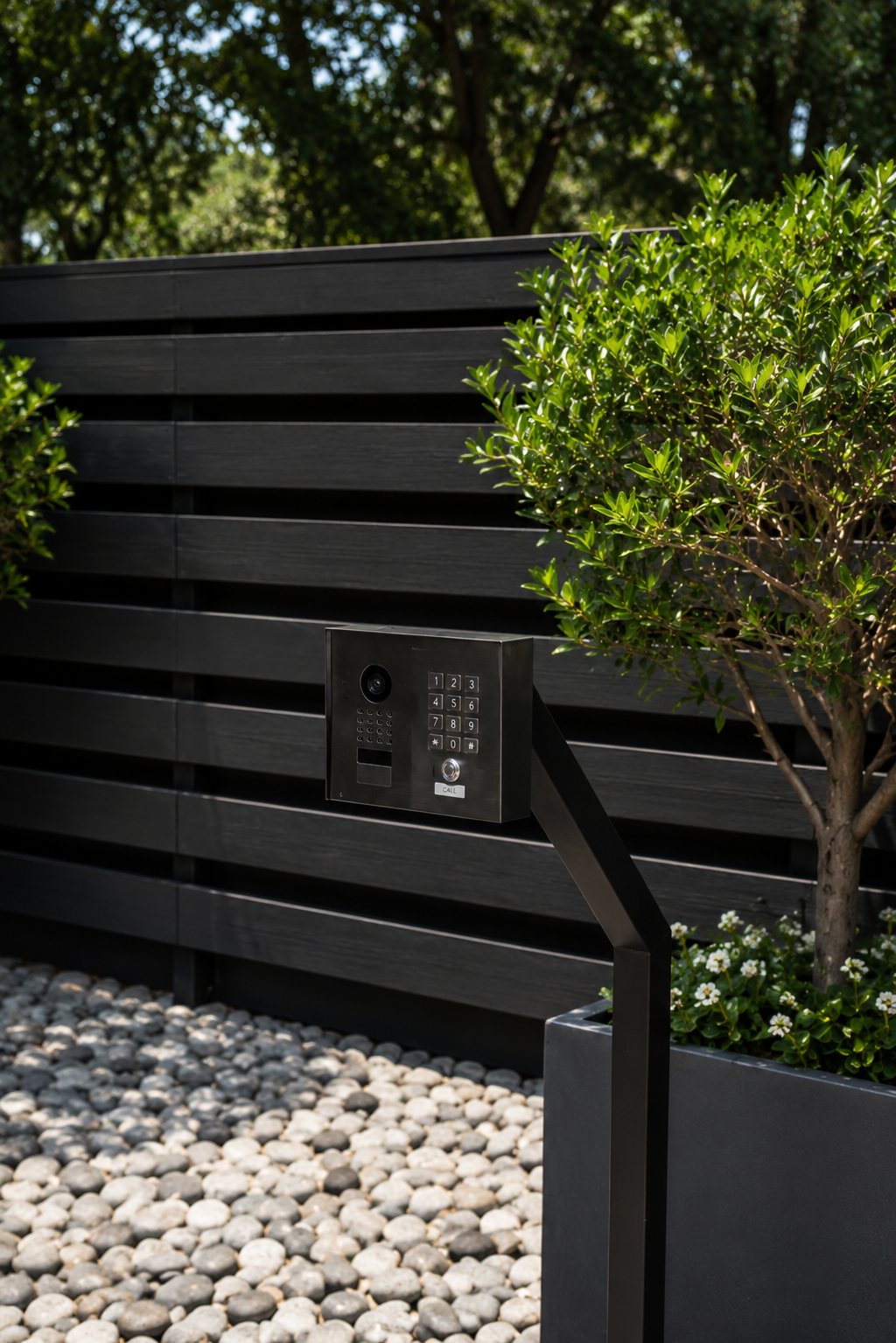 Custom Single Swing Privacy Gate Replacement