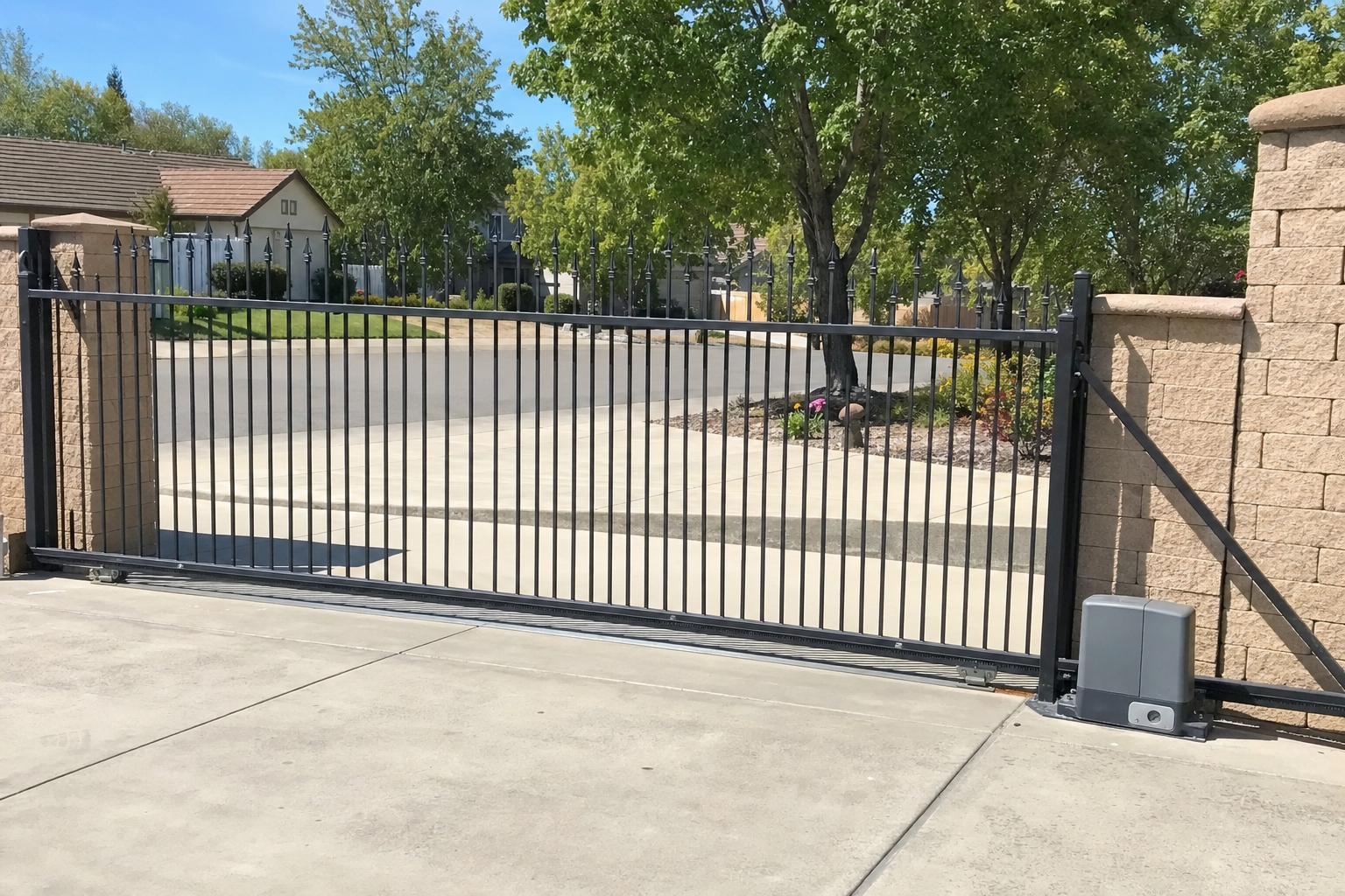 Sliding Gate Installation in El Dorado