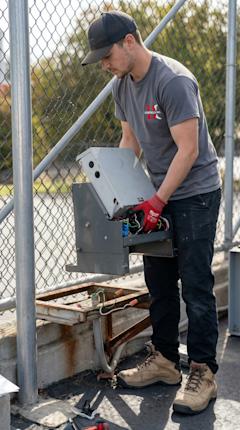 New Gate Opener Install