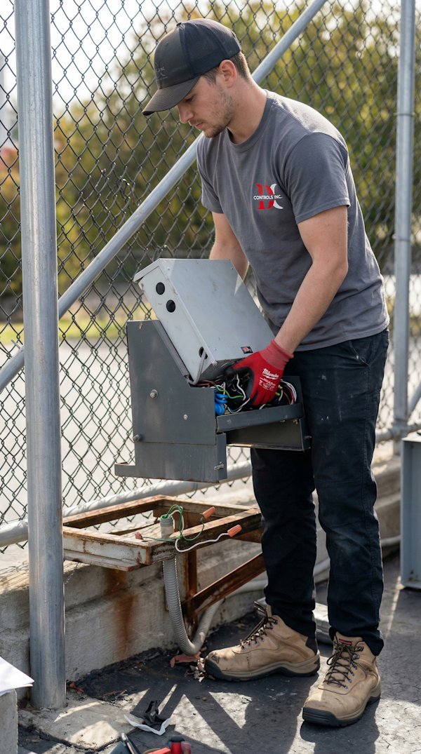 New Gate Opener Install