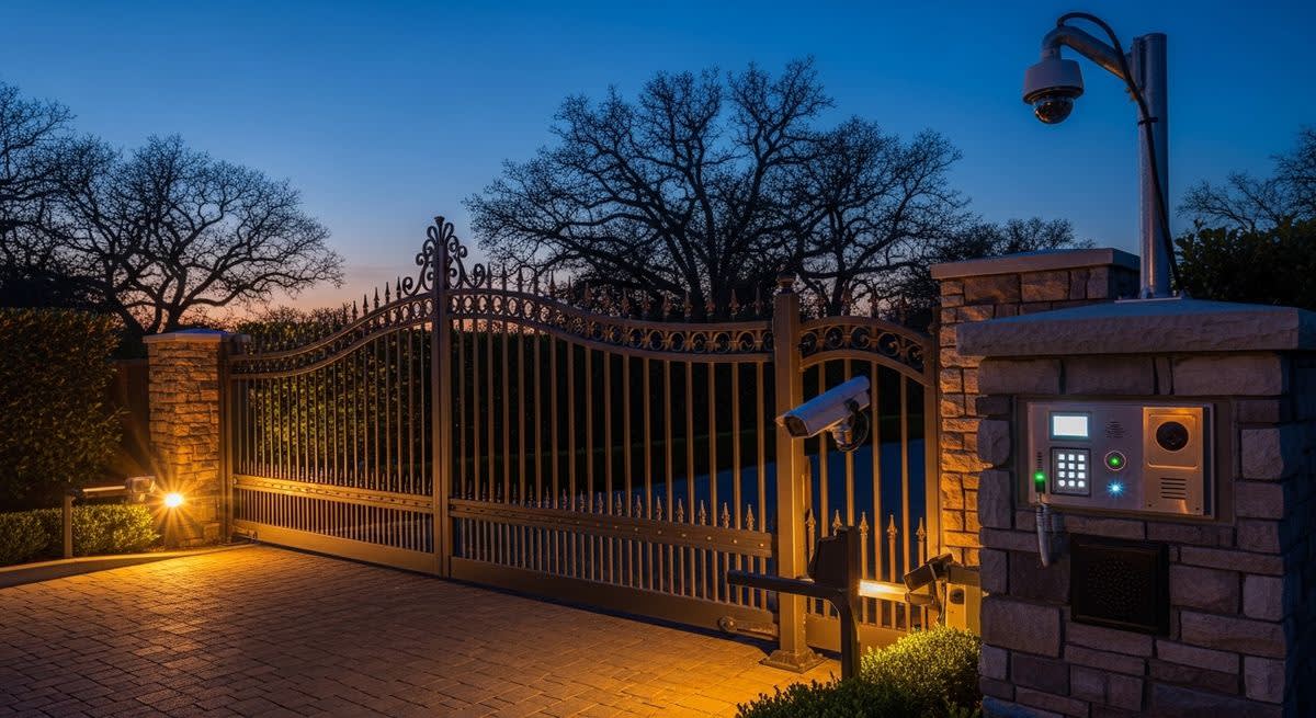 Davis Sliding Gate Installation