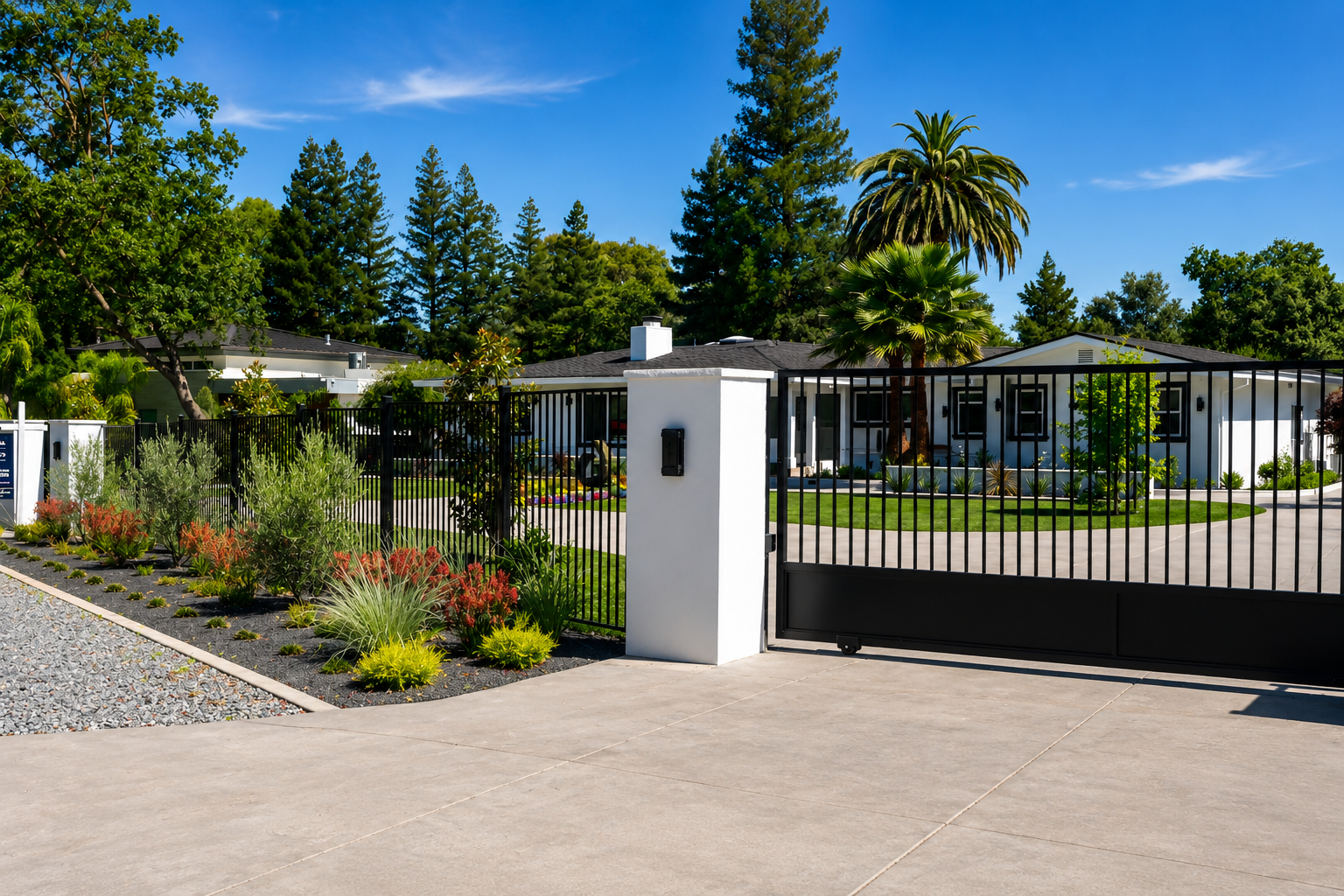 Custom Swing & Slide Gates with Fencing
