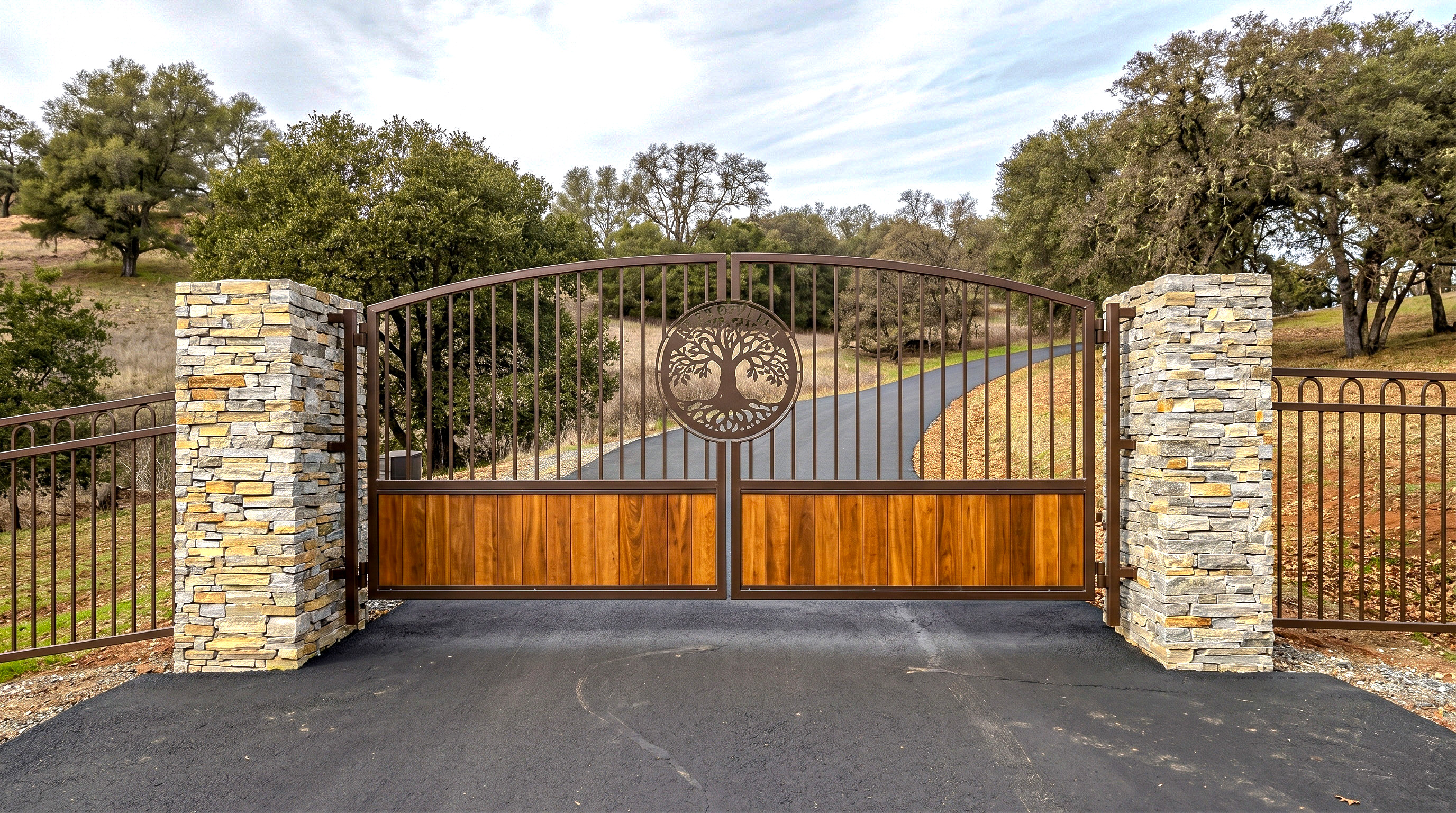 Custom Gate Fabrication & Opener Installation