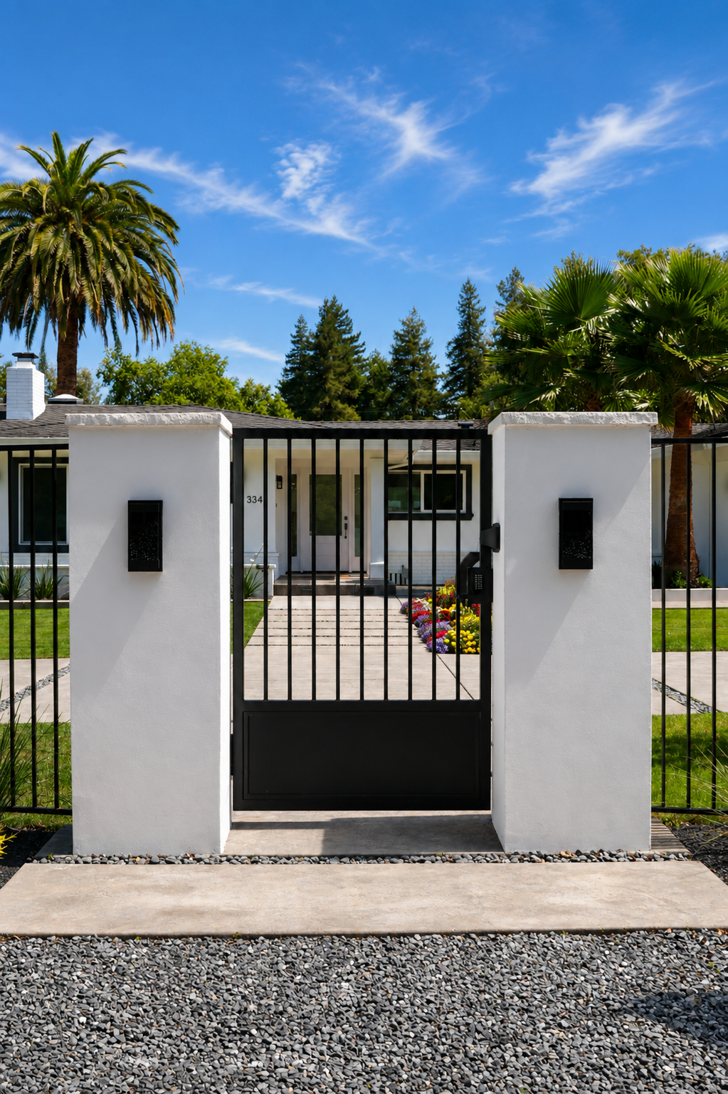 Custom Swing & Slide Gates with Fencing