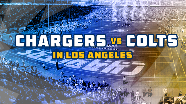 Win 2 VIP Tickets to the Chargers Home Opener vs. the Colts