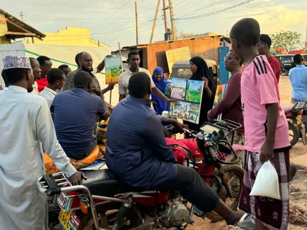 Art-based dialogue in Garissa