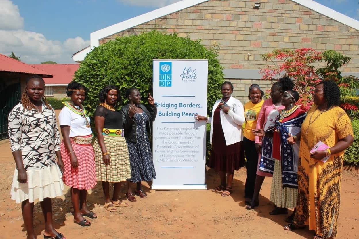 Chiefs and Women community leaders from Uganda and Kenya at the Chief’s Forum consultative meeting to strengthen community structures and cohesion in borderlands