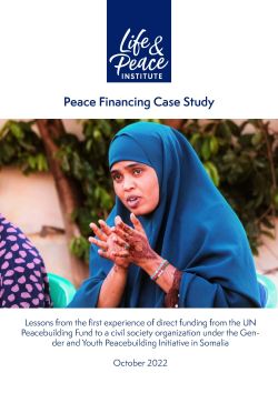 Peace Financing Case Study front cover