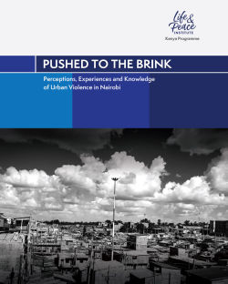 Pushed to the Brink  front cover