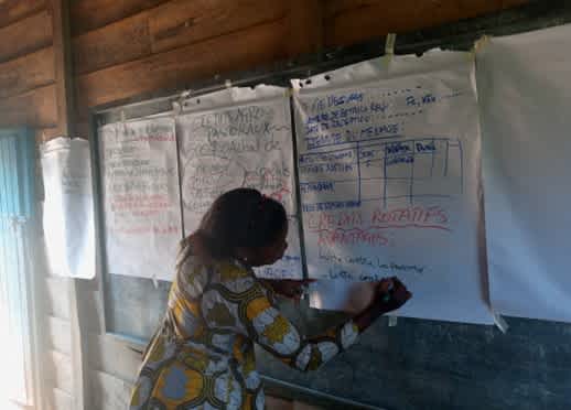Organisational development activity for a community-based structure, Kalehe Territory, South Kivu Province