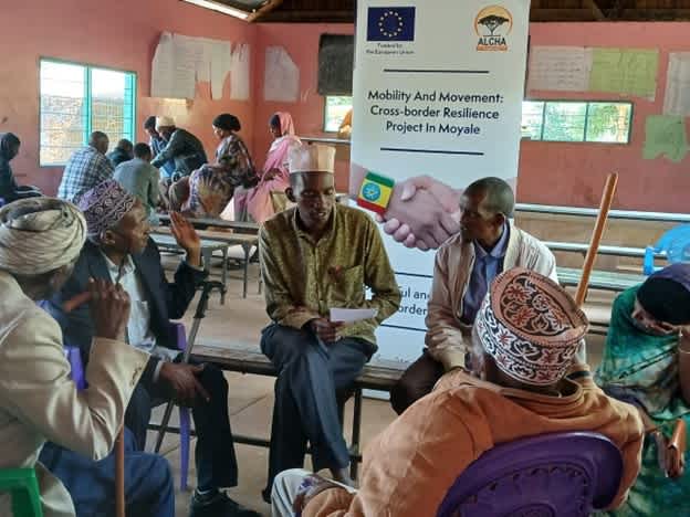 Community dialogue facilitators selection in Anona, Sololo Kenya