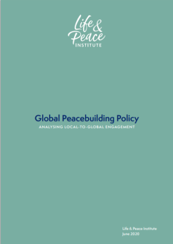 Global Peacebuilding Policy:  front cover