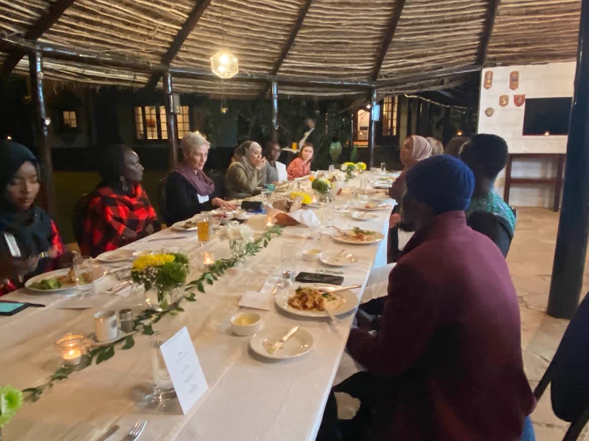 Swedish Ambassador with Kenyan Youth