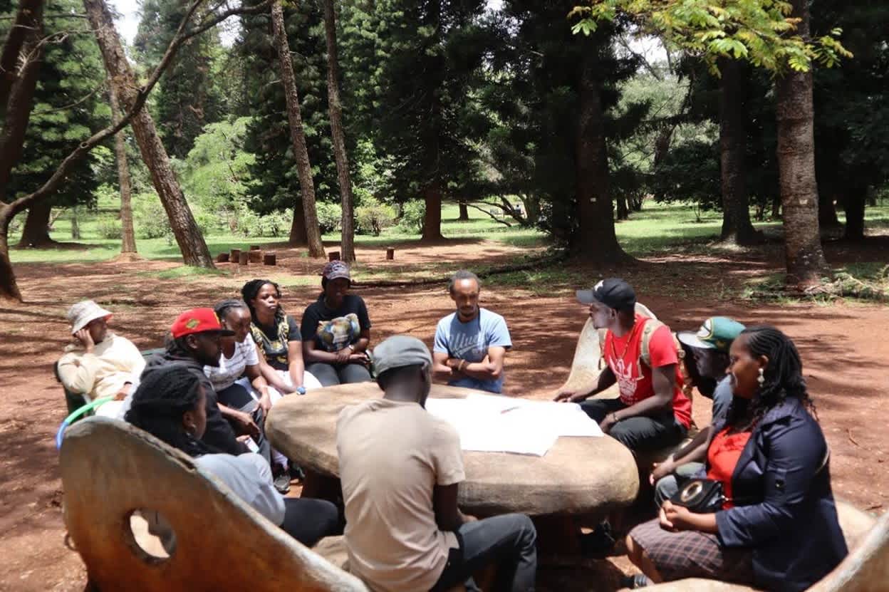 A Community dialogue in Nairobi