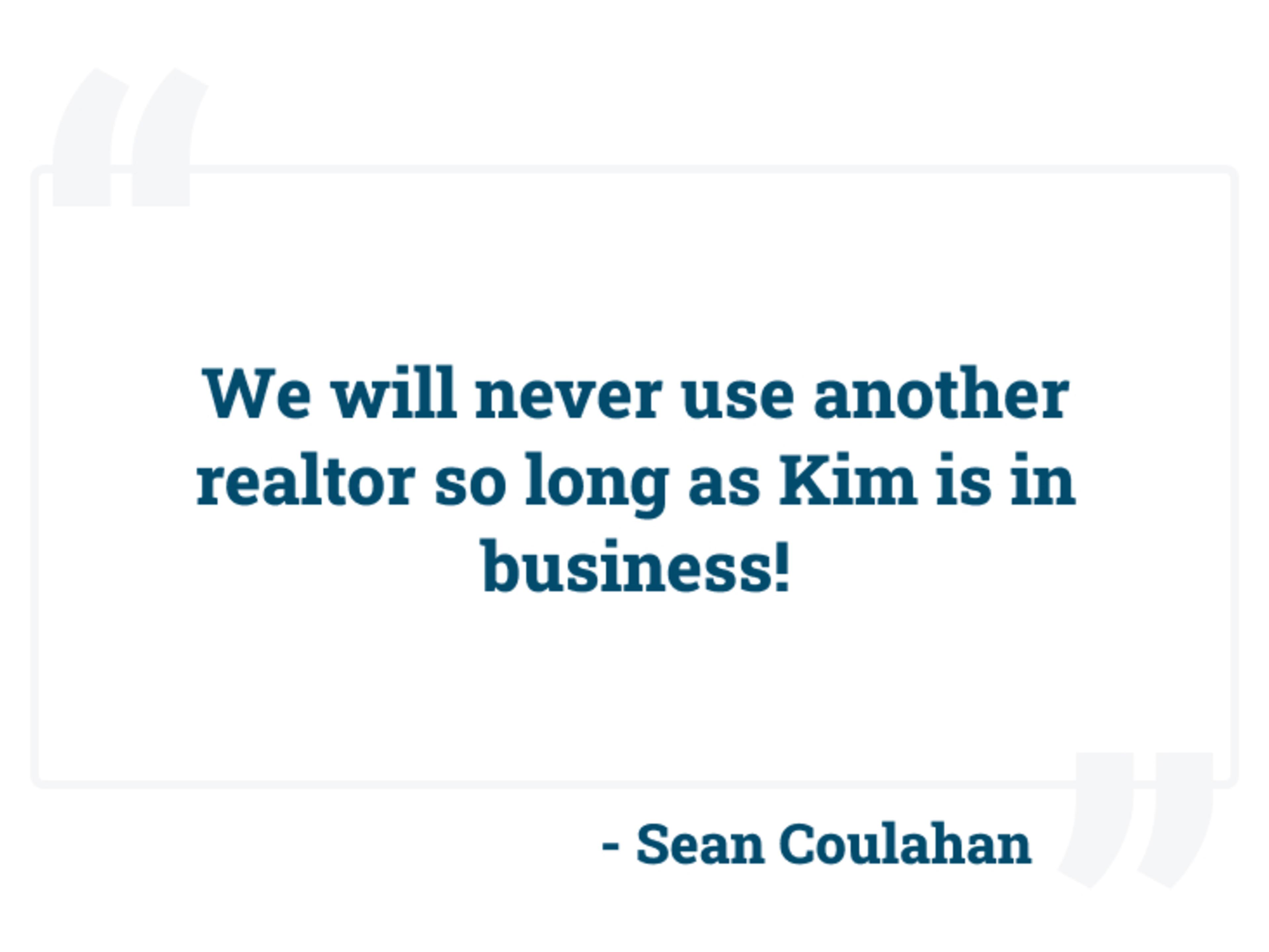 Sean Coulahan Testimonial