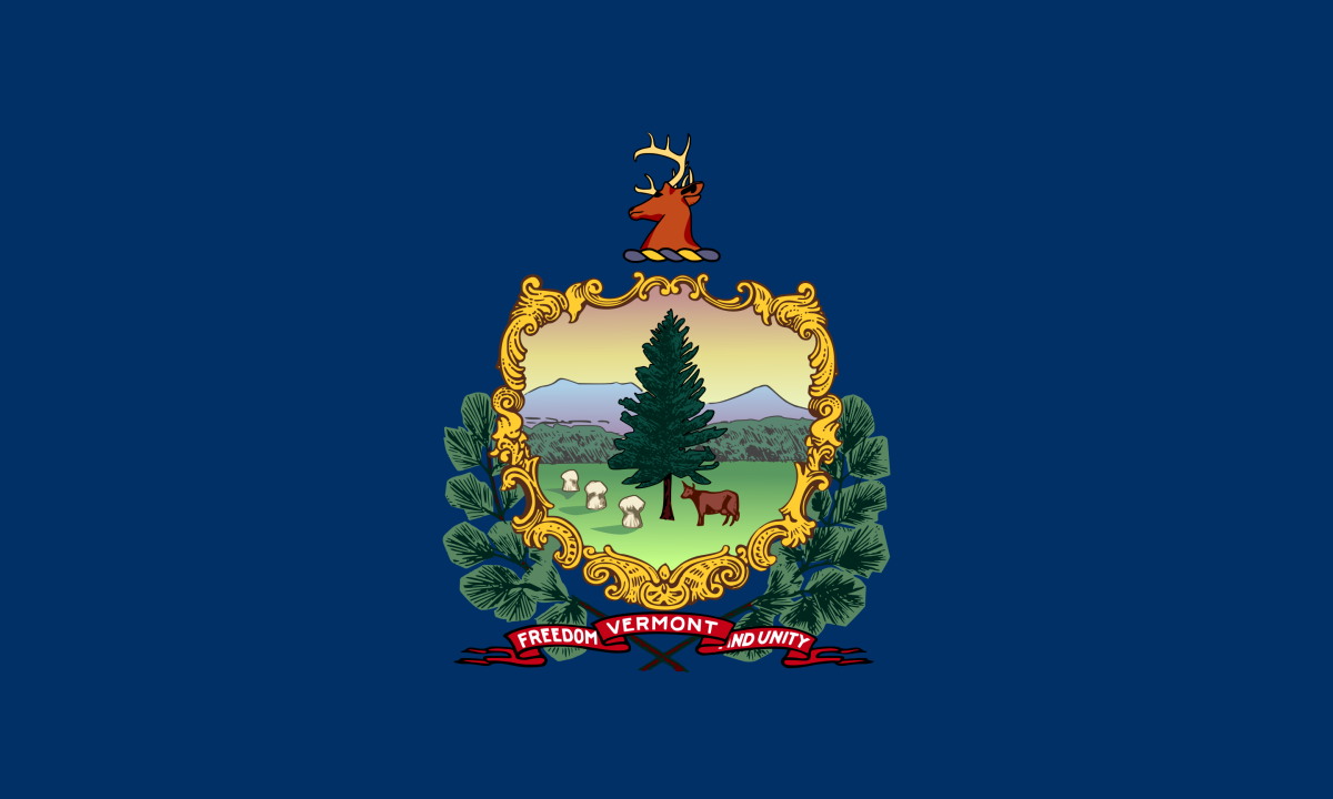 Vermont state flag