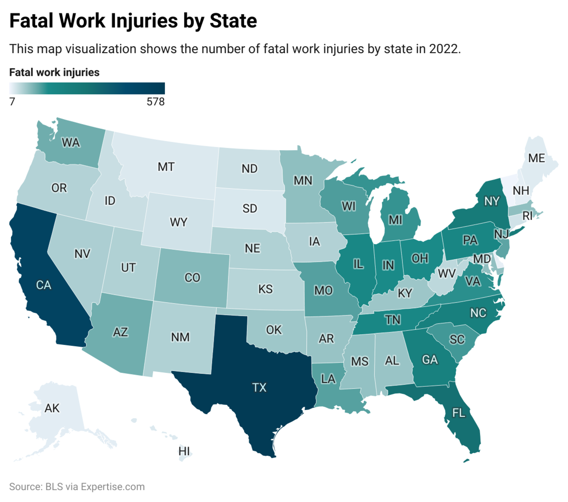 Bls Injury Workplace Injury Statistics using 2022 BLS Data | Expertise.com