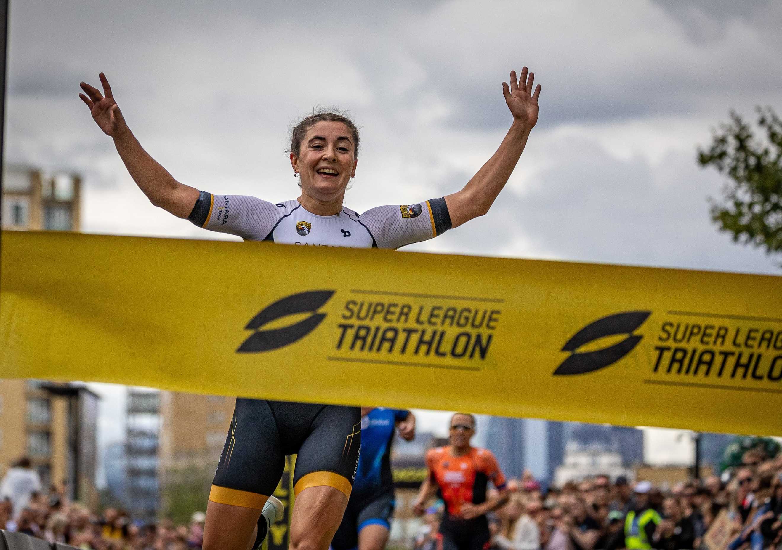 Lehair winning at supertri London 2023