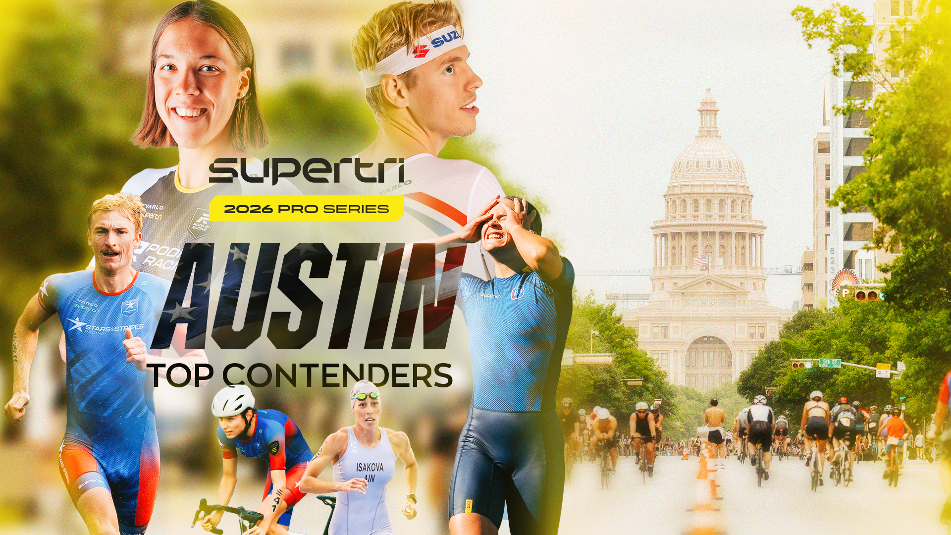 Stars and Stripes vs The World: First Athletes Confirmed For Supertri Pro Series in Austin