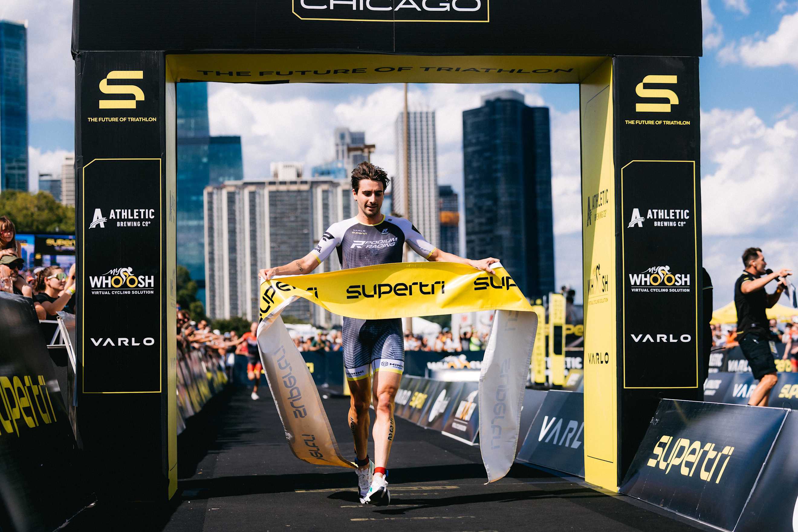 Gonzales winning at supertri chicago
