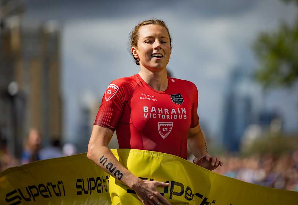 Georgia Taylor-Brown victorious at supertri London