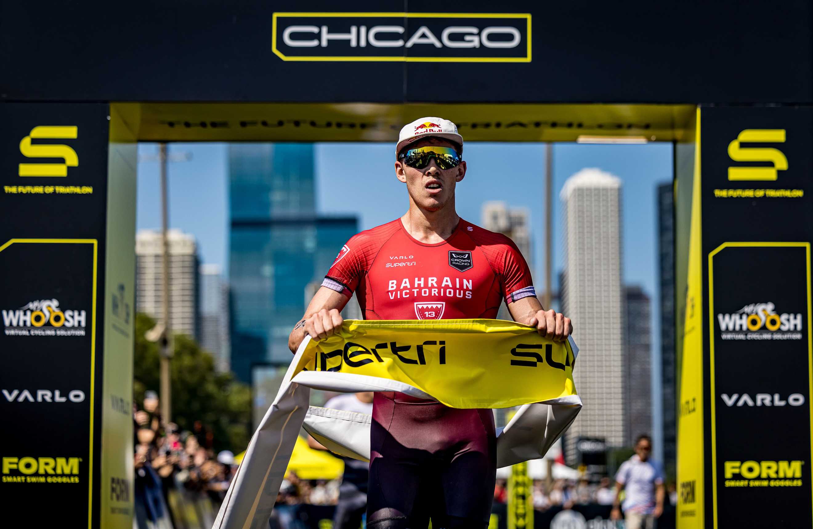 Hayden Wilde winning at supertri Chicago